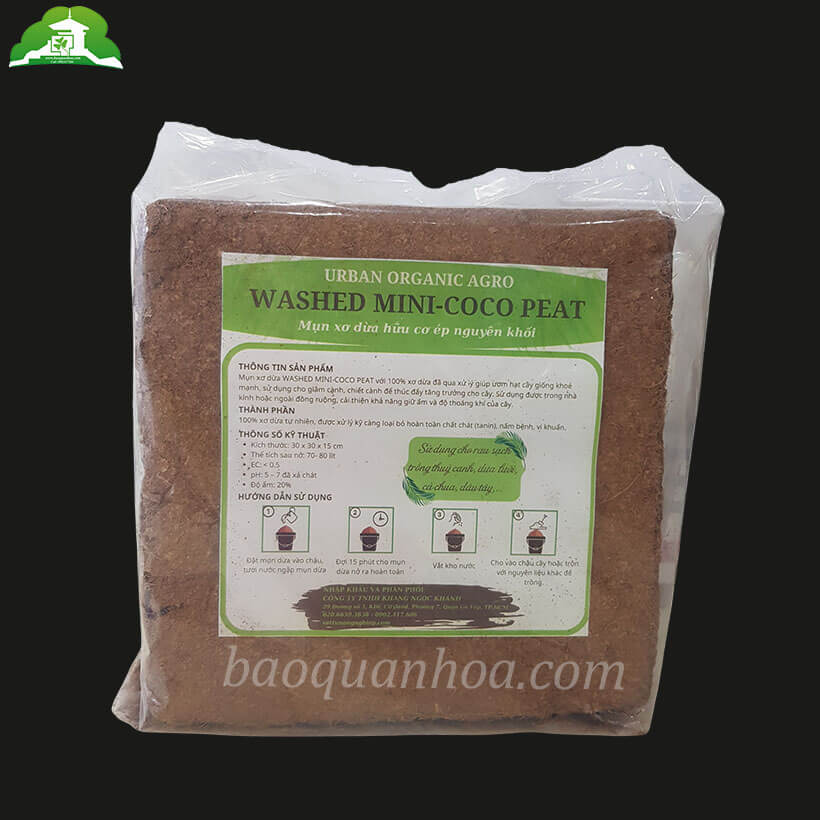Mụn xơ dừa Washed Mini-Coco Peat